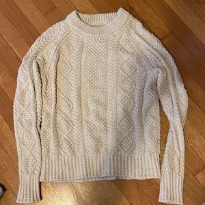 Ll bean signature fisherman’s sweater